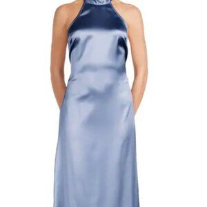 NWT - Vera Mody Blue Sleeveless Maxi Dress with tags